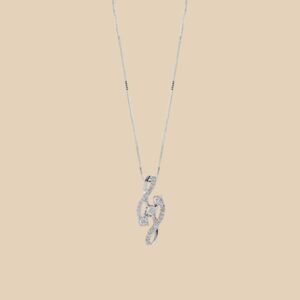 BLISS COLLANA CHIAVE VIOLINO ORO E DIAMANTI
